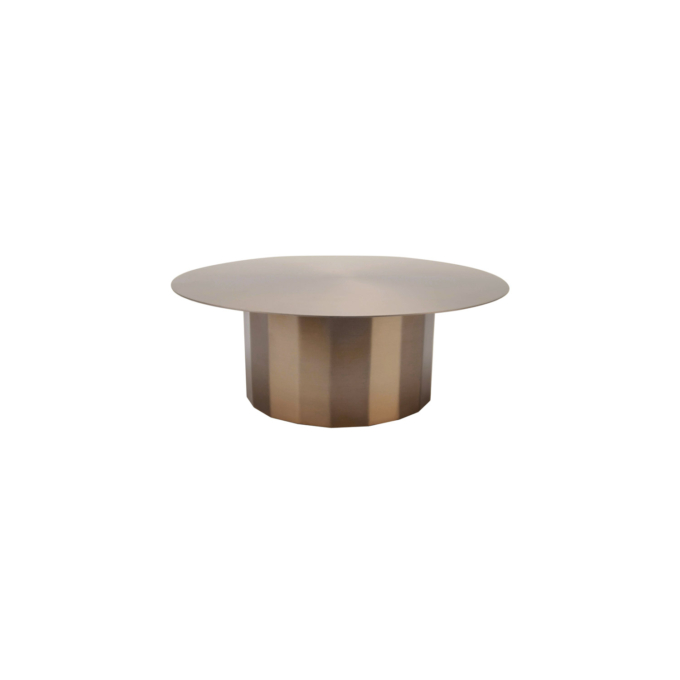 Doric Cake Stand soft copper