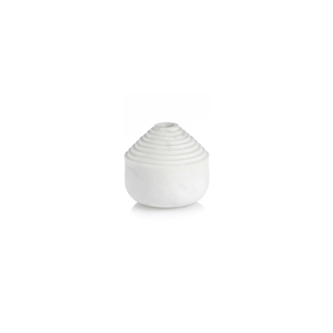 Laps candle holder white marble