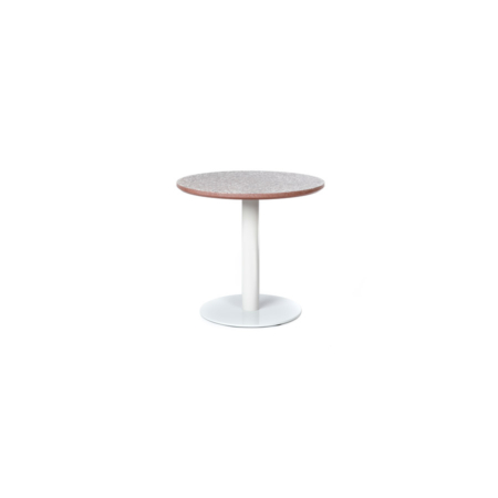 Terrazzo Table Round low red