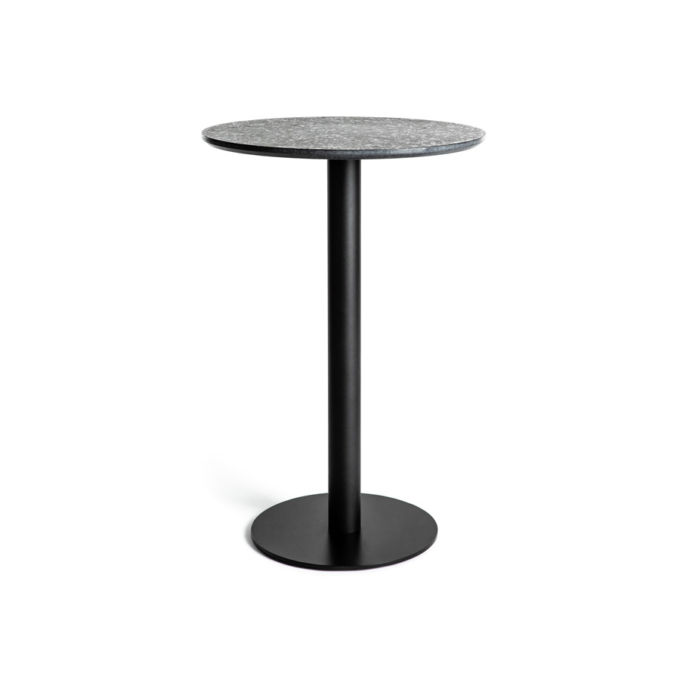Terrazzo Table Round medium black