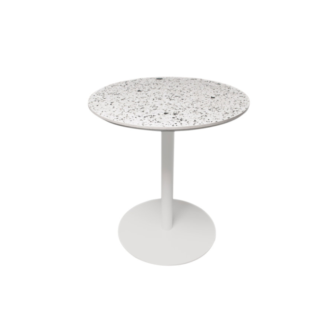 Terrazzo Table Round white