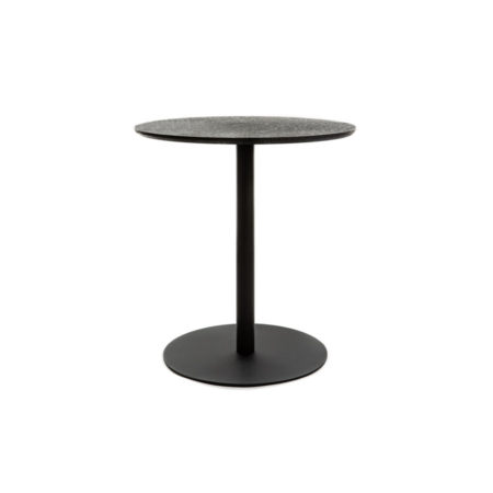 Terrazzo Table Round black