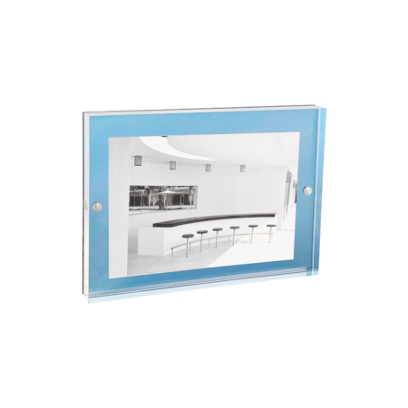 Acrylic Magnetic Frame 13x18 Sky Blue