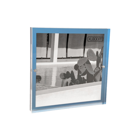 Acrylic Magnetic Frame 18x18 Sky Blue