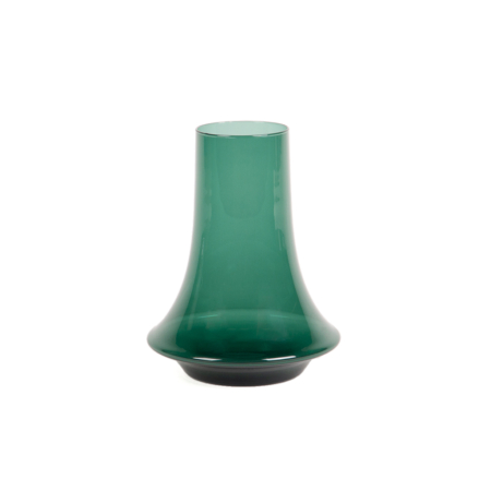 spinn vase medium dark green