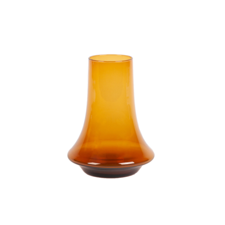 spinn vase medium amber