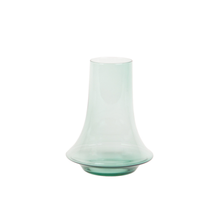 spinn vase medium green light