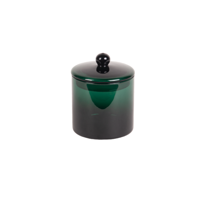 Mika large green canister