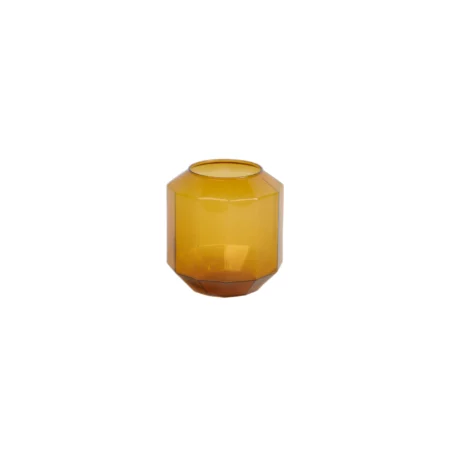 Bliss small amber flower vase by XLBoom