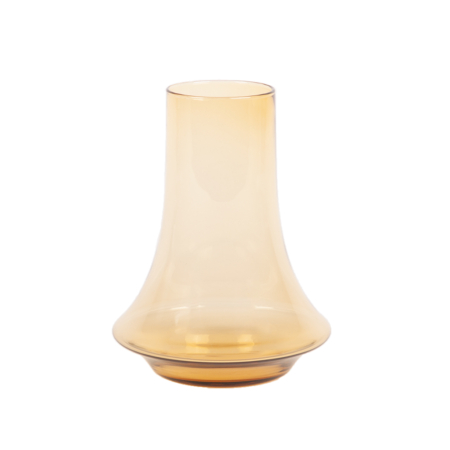 spinn vase large light amber