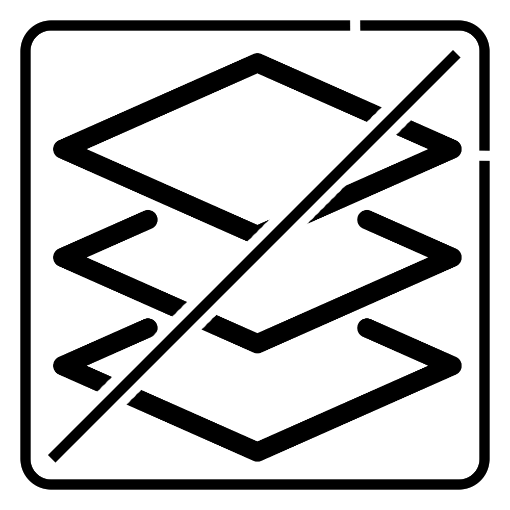 Do not stack